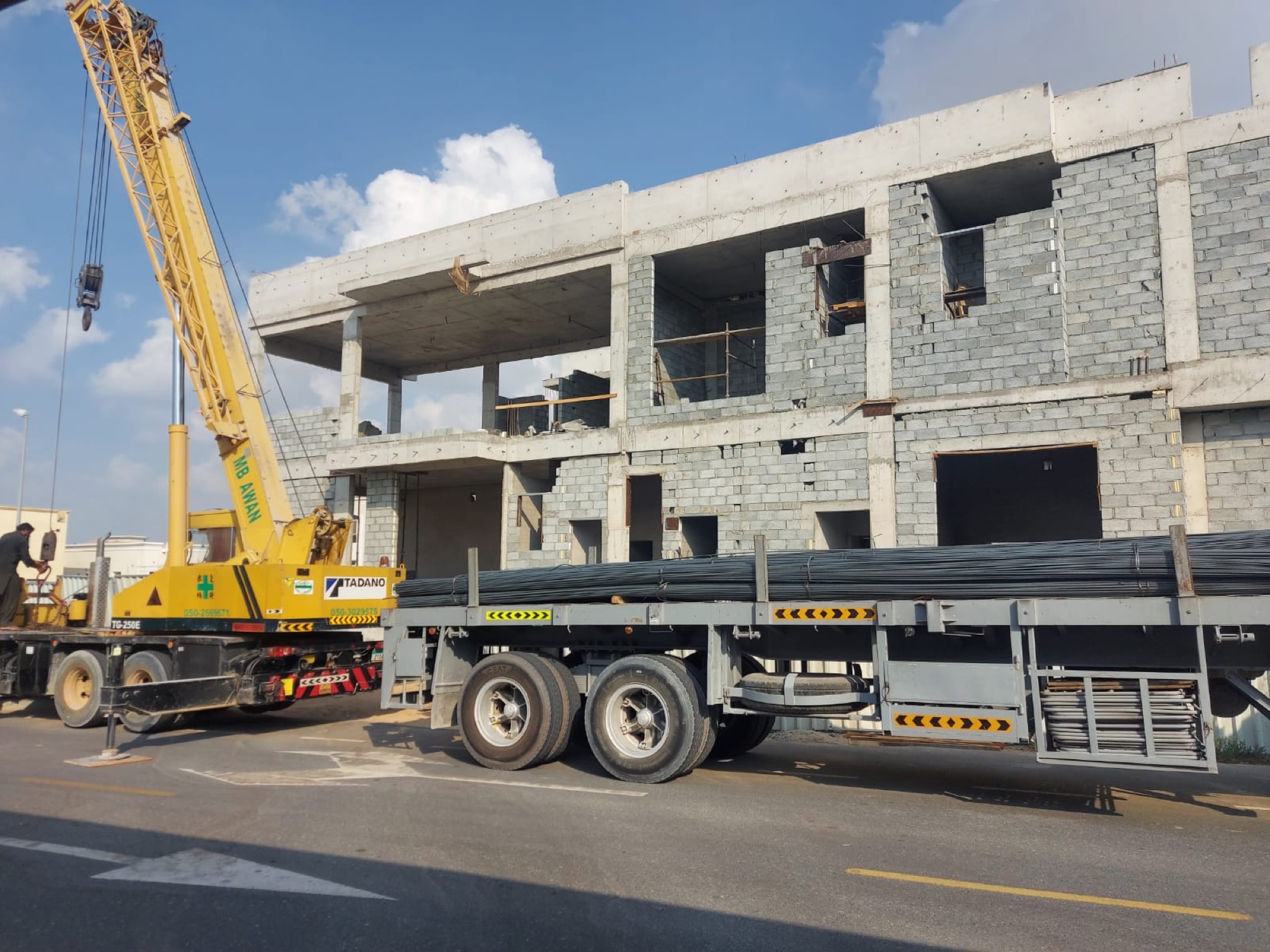 City Bridge villa construction in Dubai