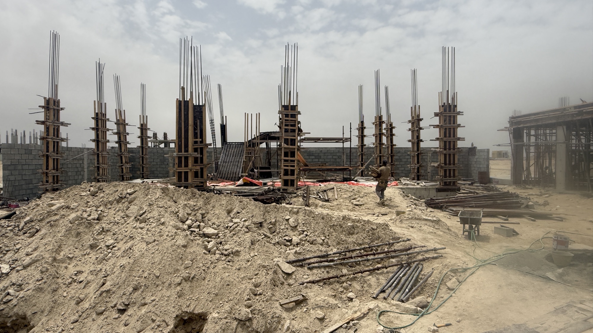City Bridge approved villa project site in Dubai